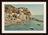 Framed Cinque Terre print