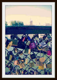 Lovers Bridge Paris Photo for Sale