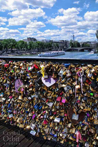 Love Locks Paris Photograph