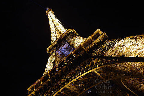 Eiffel Tower Night Photo
