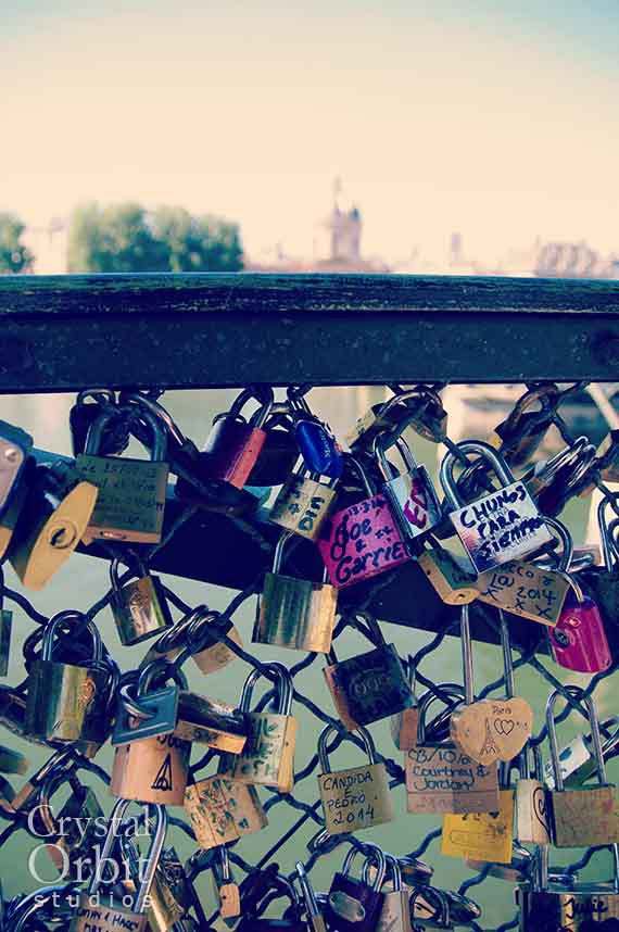 Love Locks Paris Photography