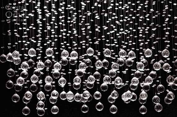 Crystal beads glam photo